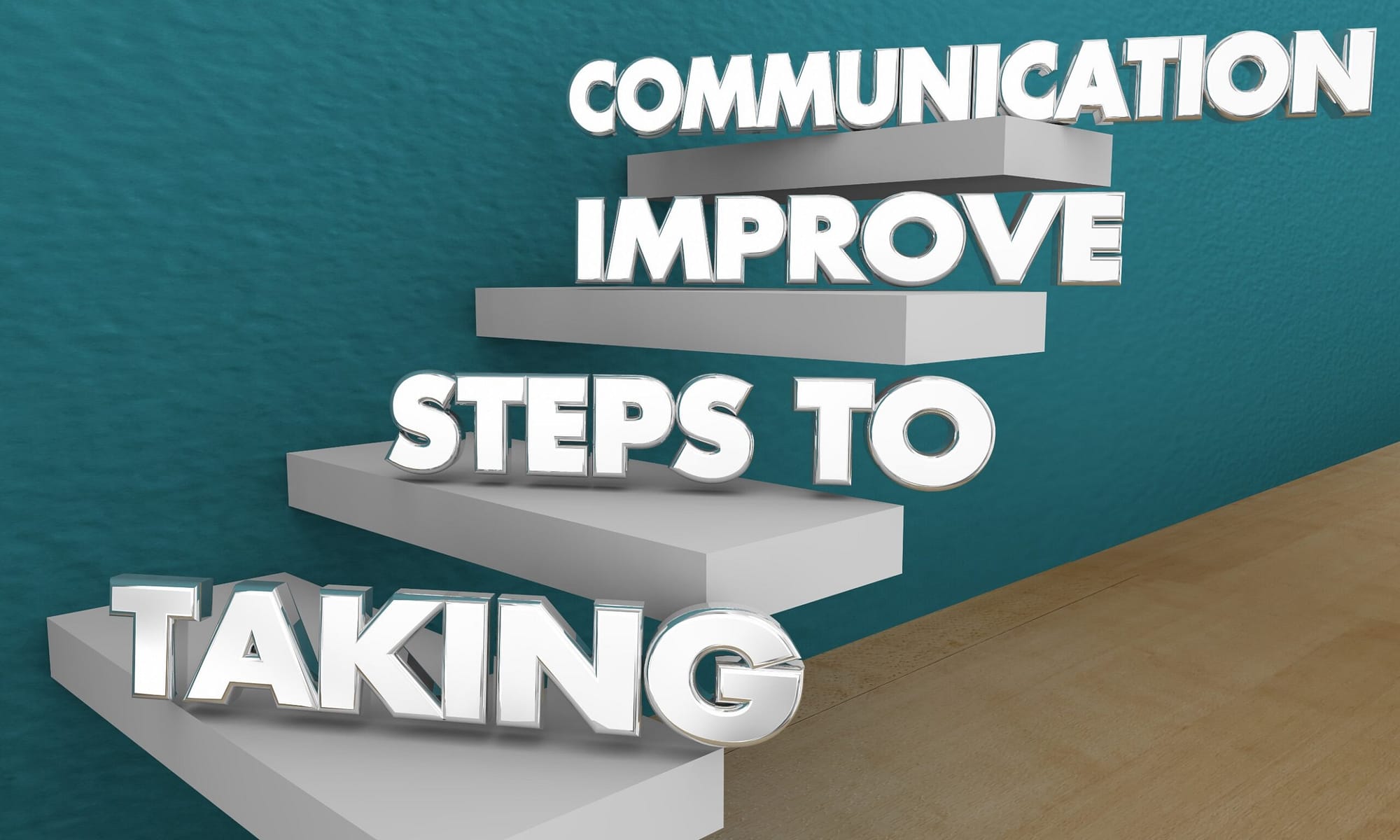 steps to improve communication graphic