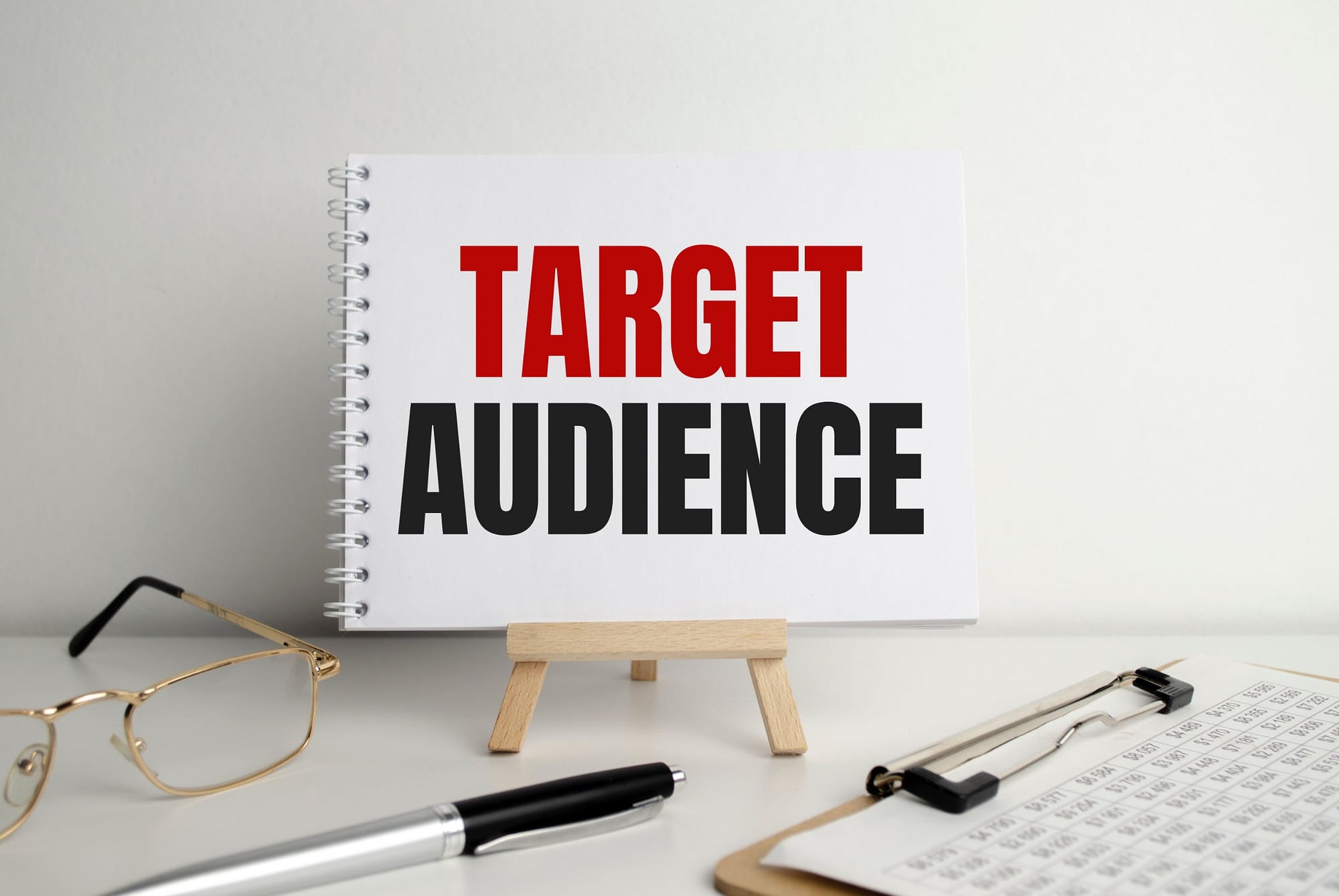 target audience graphic concept