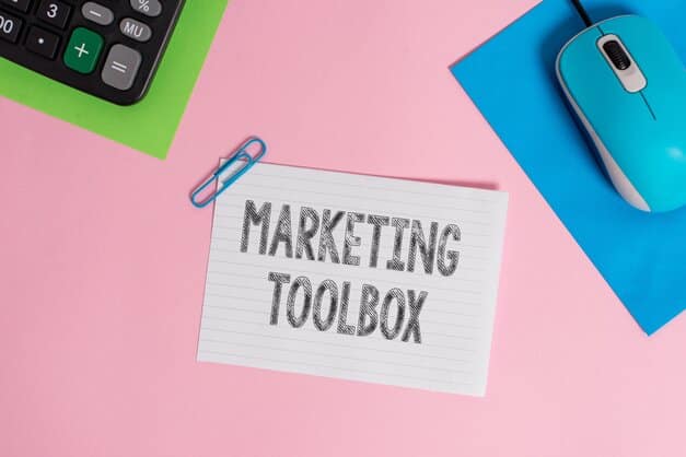 marketing toolbox concept